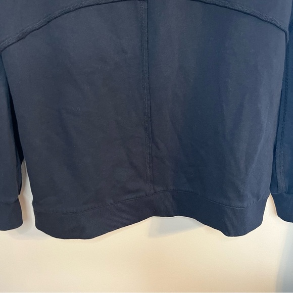 SWEATY BETTY Oversized Drop Shoulder Revive Hoodie Sweatshirt Black 8/M - Picture 11 of 14